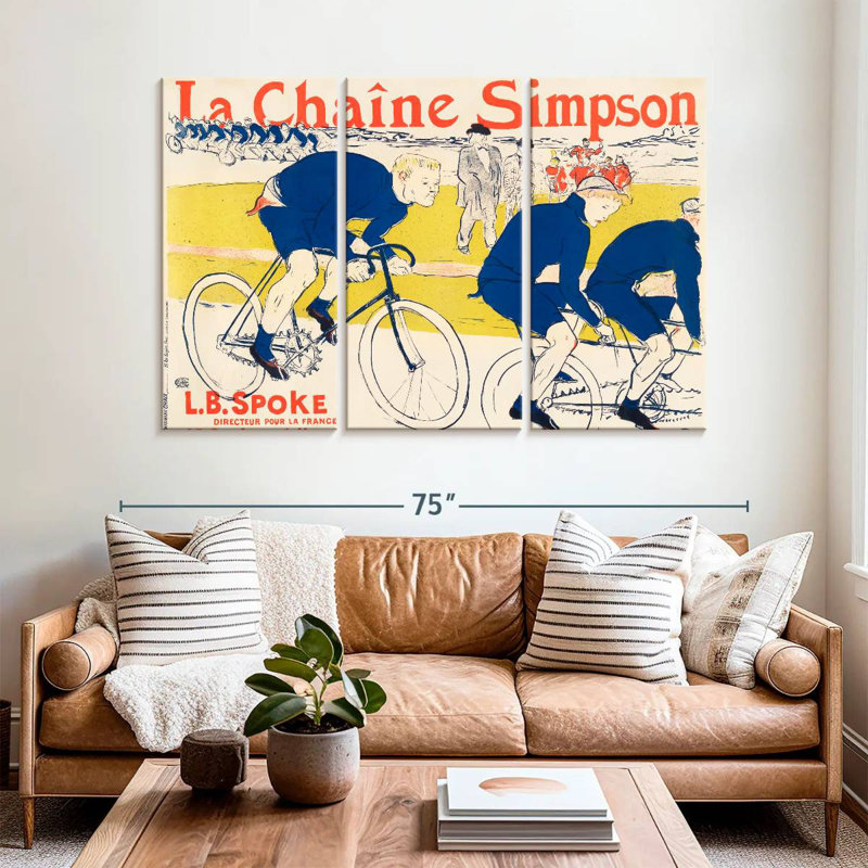 La chaîne Sirci The Simpson, H 42 po x l 65 po