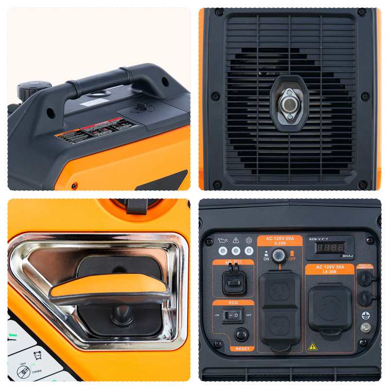 Démarreur électrique avec mode Eco Mondawe 3500W-3800W