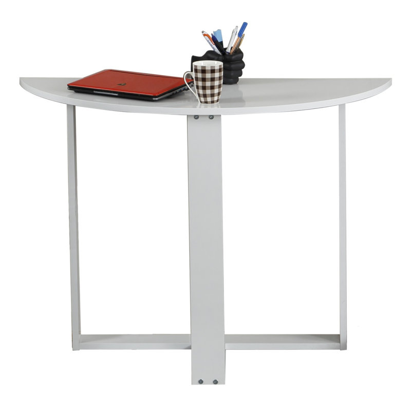 Essays Dining Table, Shiny White