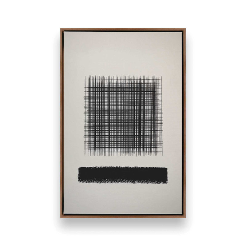 Structured Silence, 19" H x 13" W