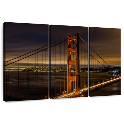 Lilie Golden Gate Bridge Nightscape