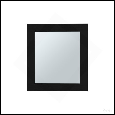 Armoire à pharmacie avec porte-miroir 20,5 po de hauteur avec deux tablettes intérieures pour la salle de bain, la cuisine et le vestibule Luma