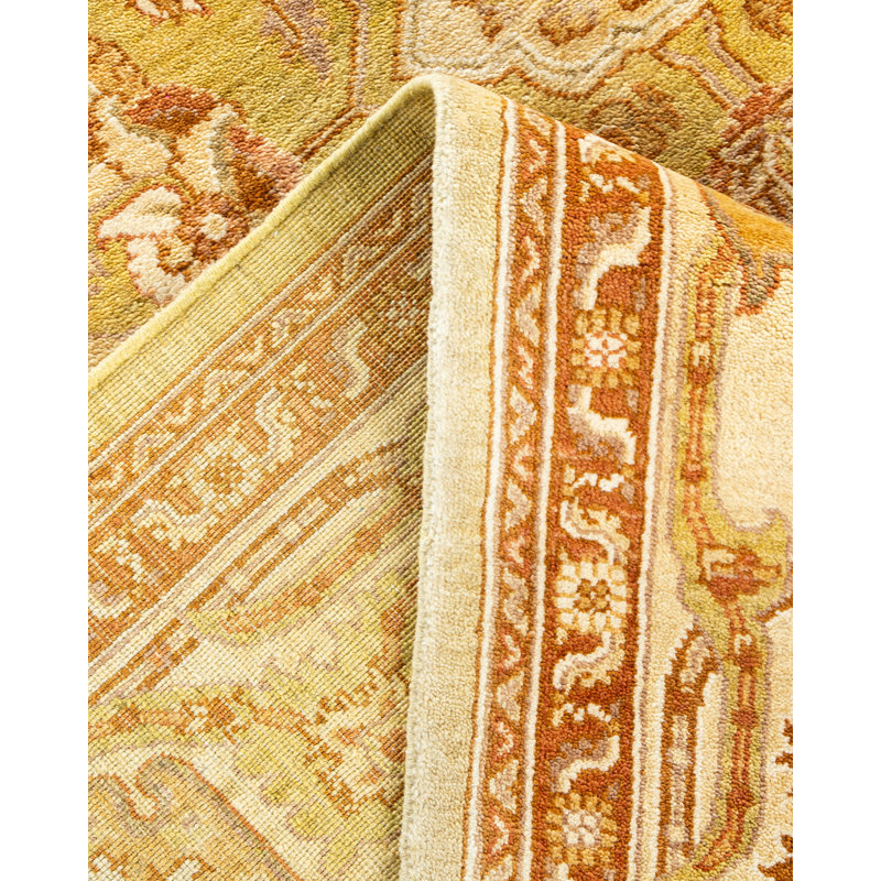 Ronnye One-of-a-Kind 6' 1" x 9' 3" Hand Knotted Area Rug