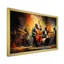 Beira jaune orange Jazz Band - art mural de danse pour le salon-917635399-887826424-887826428