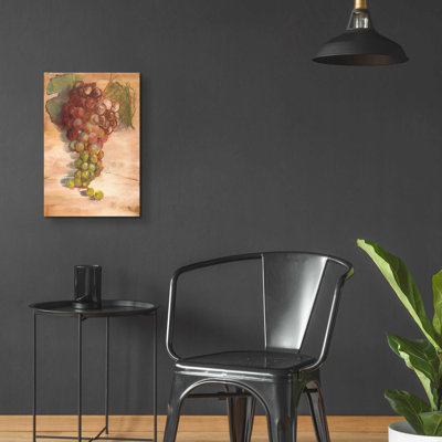 «Grape Harvest II No Label» par Carol Rowan, art mural en verre acrylique
