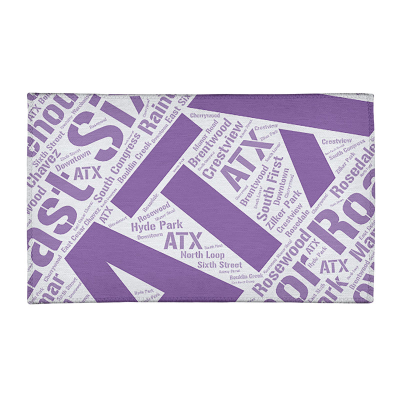 Chenille Indoor Rug, Rectangle 2' x 3'
