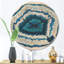Horloge murale moderne Blue Agate Crystal I-63617442