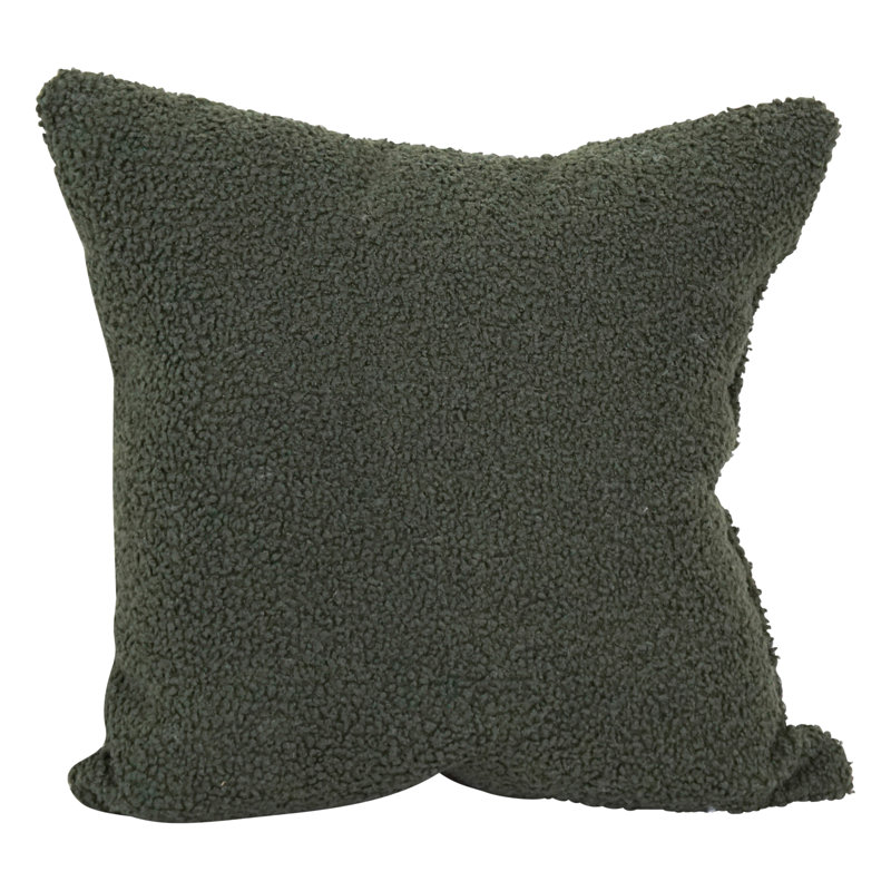 Coussins en fourrure de polyester 17 pouces