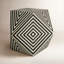 Zanzibar Bone Inlay Side Table