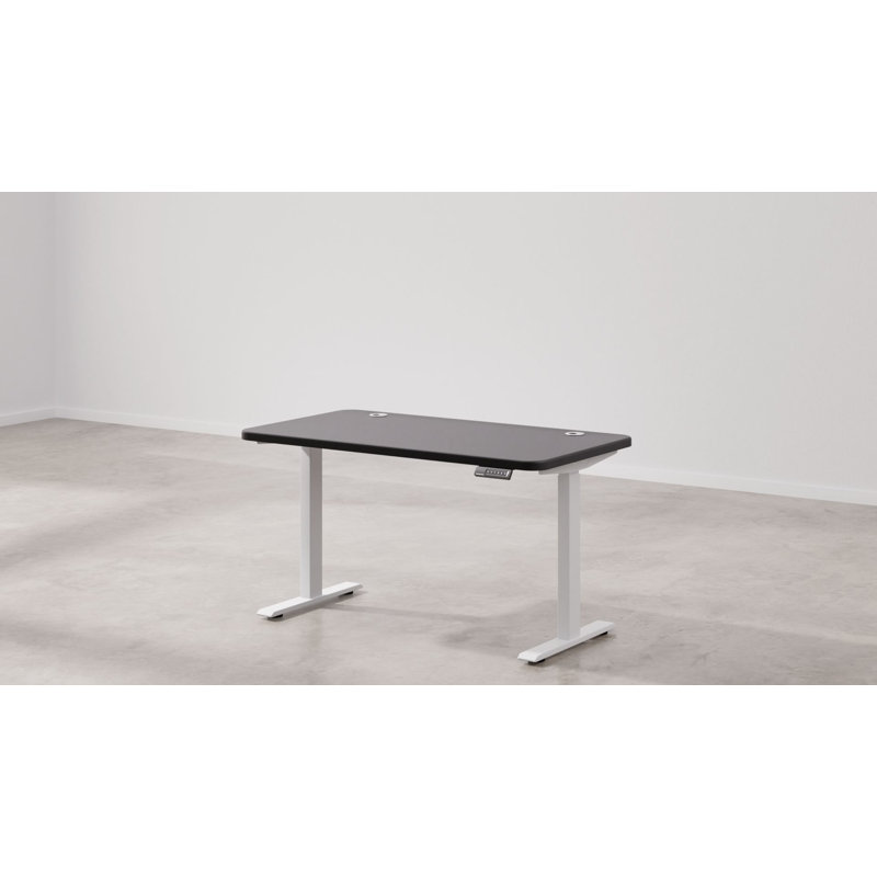 Bureau debout à hauteur ajustable Home Core, Noir / blanc