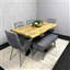 Dining Set with Bench and 4 Chairs