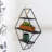 3 Piece Metal Accent Shelf