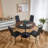 47.2Inch Round Dining Table,Office Table,Coffee Table