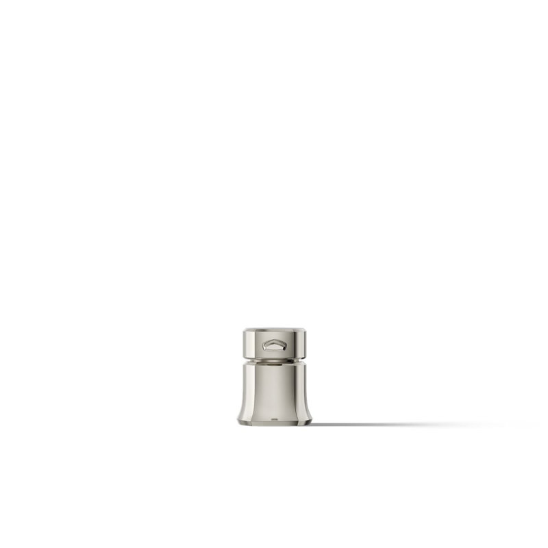 Occasion 2.25" W x 3.38" H Bathroom Faucet Handle, Polished Nickel
