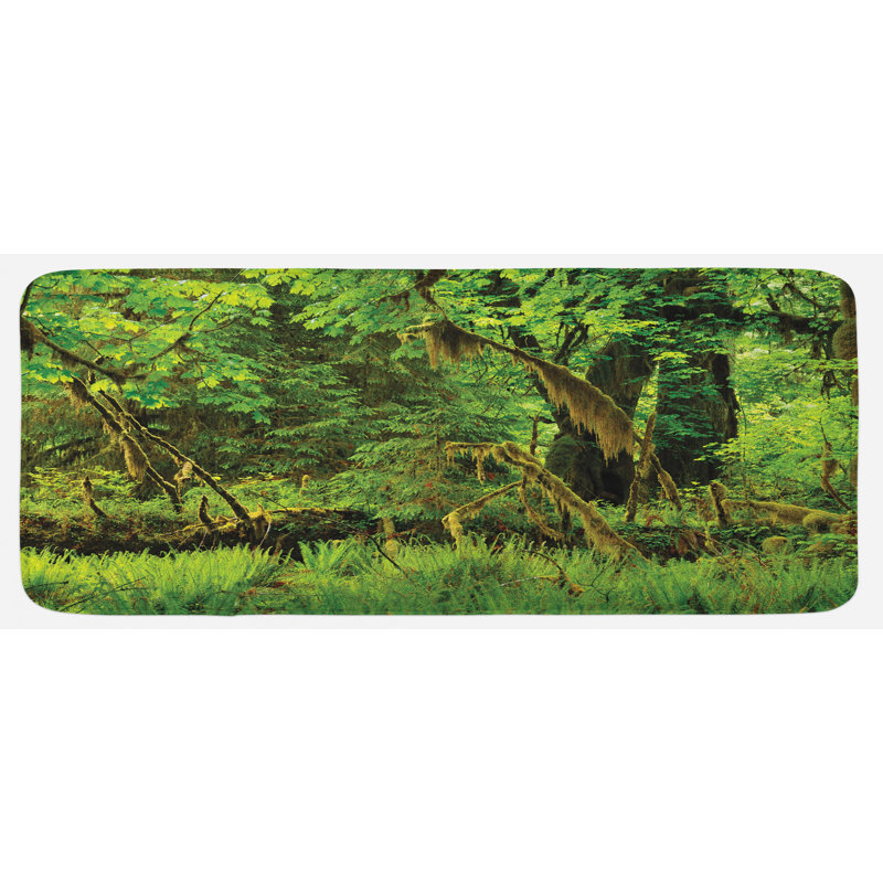Tapis de cuisine rainforest