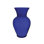 Vase de jardin bleu cobalt