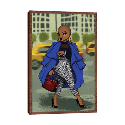 Curves In The City by Jonquel - Print on Canvas