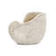 Sand And Cement Nautilus Shell Planter With Textured Beige Finish-886896801