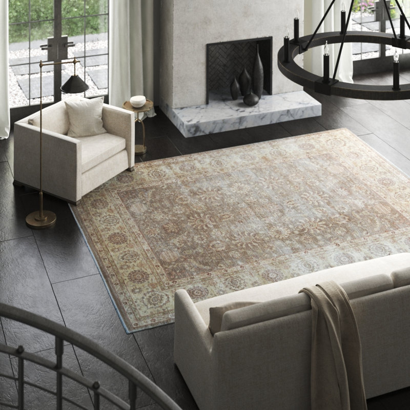 Sultanabad Wool Oriental Area Rug
