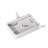 20-Inch Rectangular Striped Vessel Ceramic Bathroom Sink - Faucet & Cabinet Not Included.-115712891