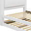 Structure de lit rembourrée moderne avec lit gigogne convertible pour des arrangements de sommeil flexibles-814471573