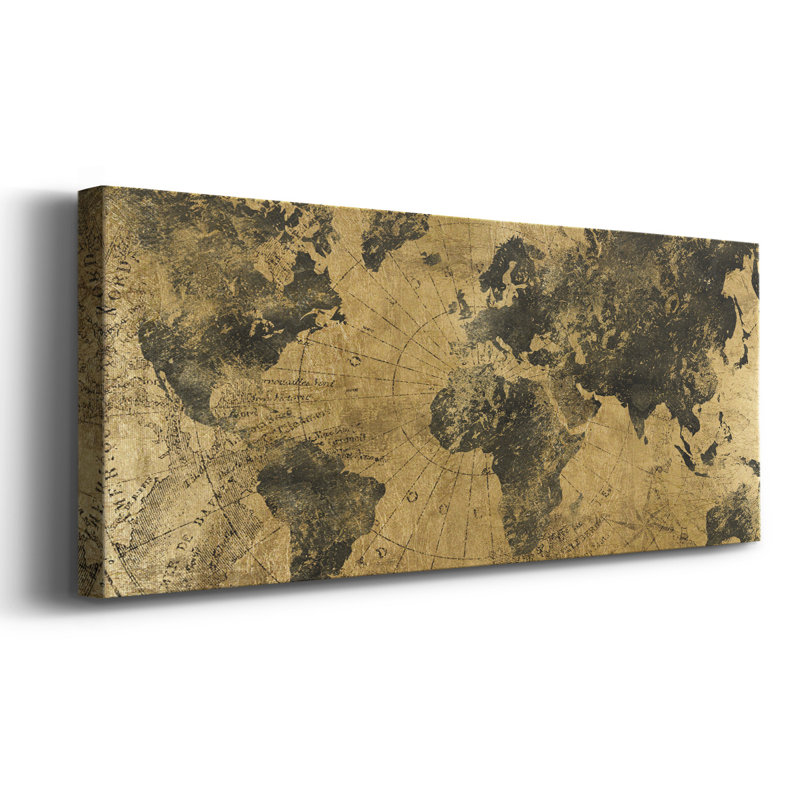 Golden Atlas, H 24 po x l 60 po x P 1,5 po