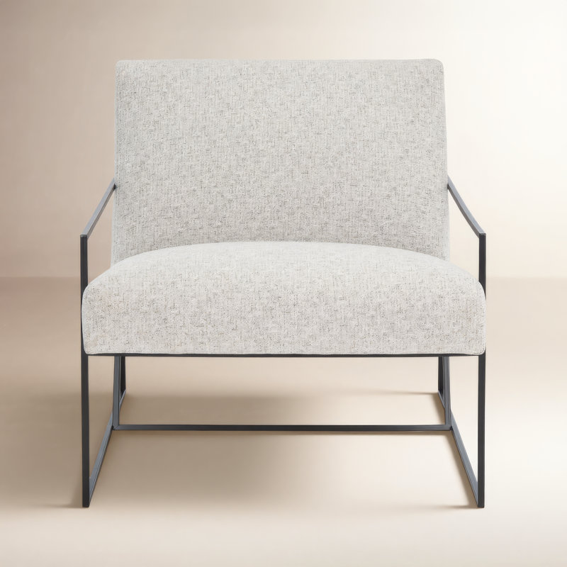 Fauteuil Arsos, Gris clair