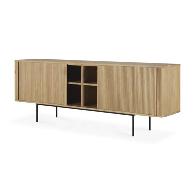 Roller Max 88.1'' W Solid Wood Sideboard