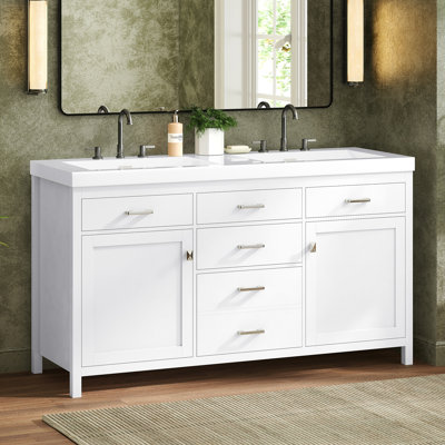 Kensington Double Bathroom Vanity with Top