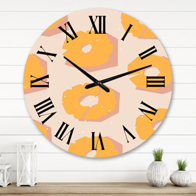 Horloge murale rétro