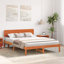 Vidaxl Bed Frame With Headboard Solid Pine Wood-113970907-113970903