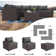 Dawes 12-Piece Outdoor Wicker Sectional Set With Cushions And Tempered Glass Table