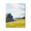 Paysage de campagne pré sur toile par Amy Hall, peinture-93925232-93925233