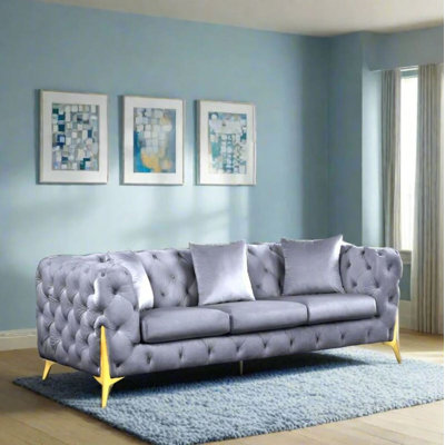 Reagan Velvet Sofa