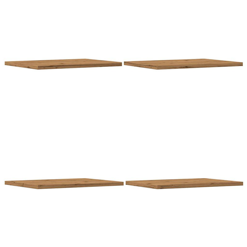 Aylena Floating Shelf, 1.5cm H x 40cm W x 30cm D, Artisan Oak