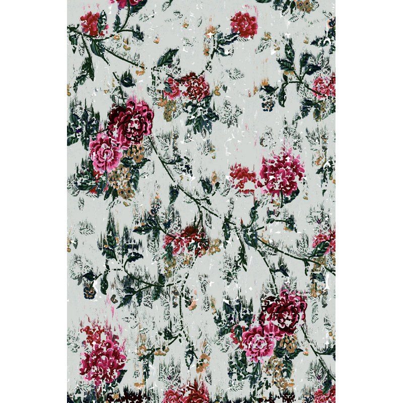 Premium 3D Printed Carpet, 4 x 6 ft, 100% Polyester, 0.04 in Pile Height | Antibacterial, Non-Slip PVC Dot Underside, Machine Washable | Ideal for Living Room, Bedroom, and Playroom, Stylish & Durable Design
