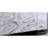 Console Cabinet In White Marble Paint And Drawer - Versatile Storage Option For Home Elegant With Marble-Like Feet Enhancement