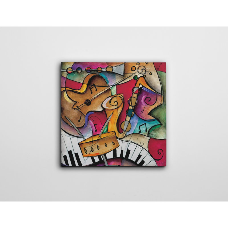 Peinture décorative sur toile
