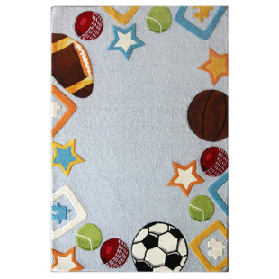 Doursounian Funtime Hand-Tufted Sky Area Rug