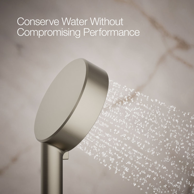 Awaken G110 Multifunction 2.5 Gpm Handshower, Vibrant Brushed Nickel