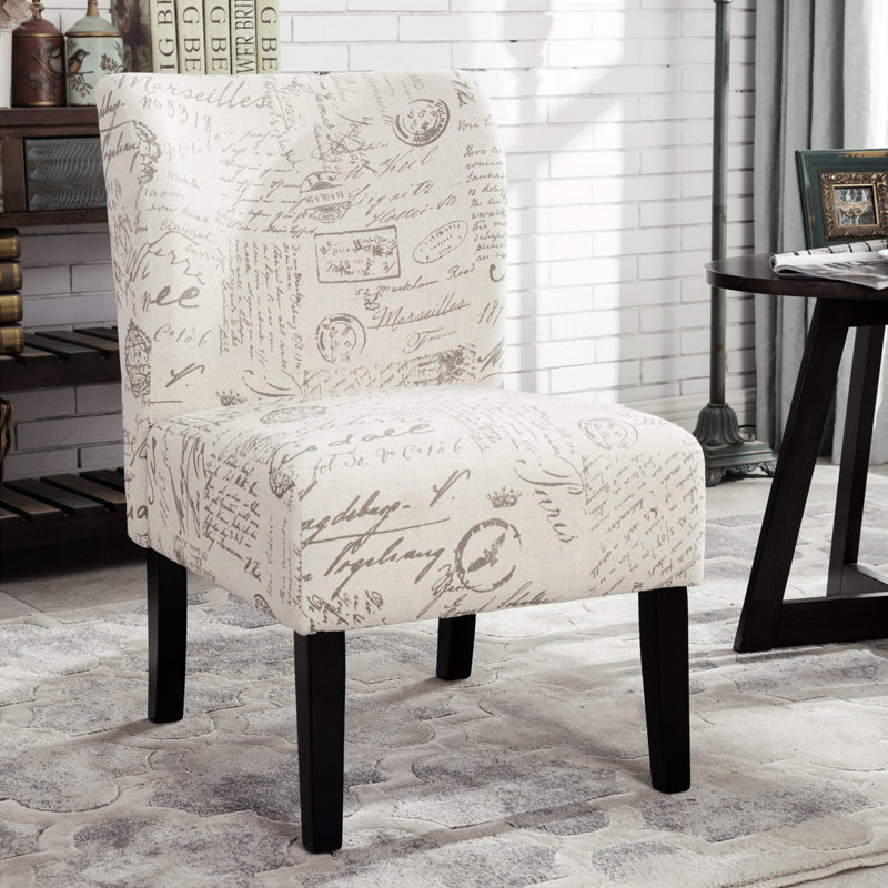 Fauteuil d'appoint contemporain sans accoudoirs