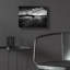 Art mural en verre Latitude Run «Devils Tower Black & White» par Rick Berk-1423924107