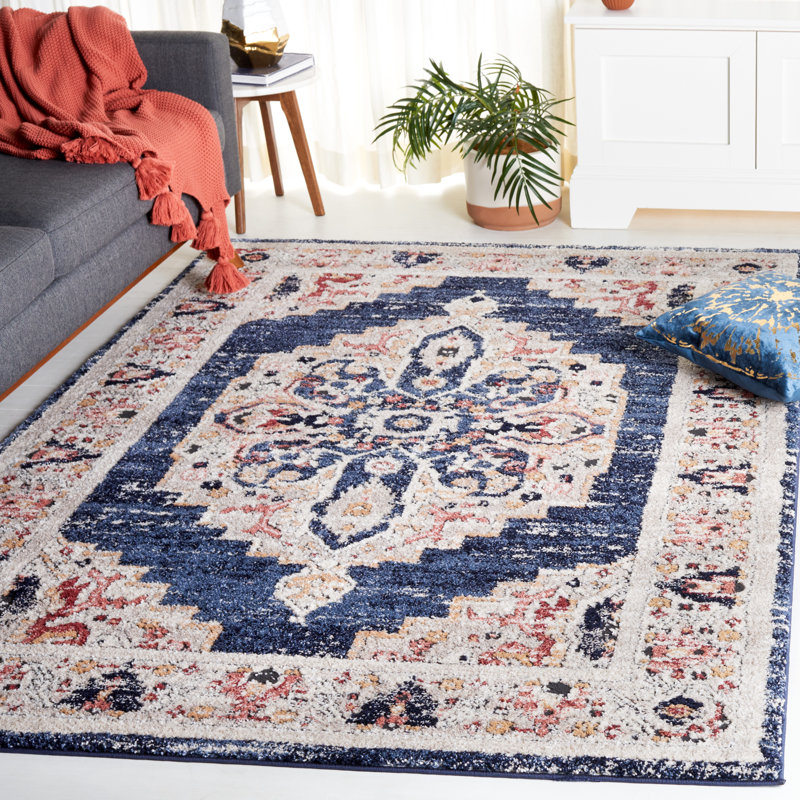 Luna Performance Oriental Rug, Rectangle 5'3" x 7'6"
