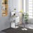Bar Table Bar Table Bar Table With Shelf MDF Metal-1969413119
