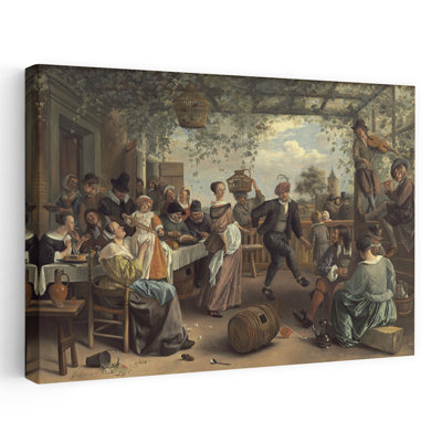 «The Dancing Couple», impression murale contemporaine classique