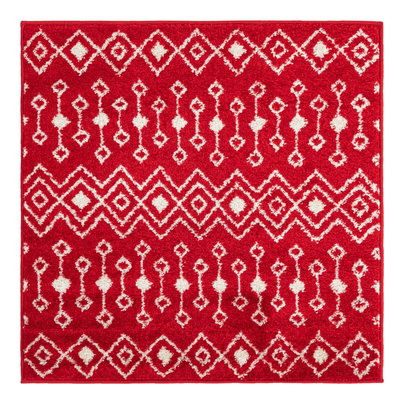 Somerville Geometric Indoor Rug, Square 3'3"