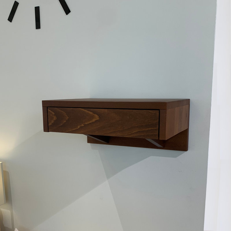  Table de chevet / tiroir murale Modern