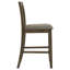 Chaise d'appoint rembourrée Maxine