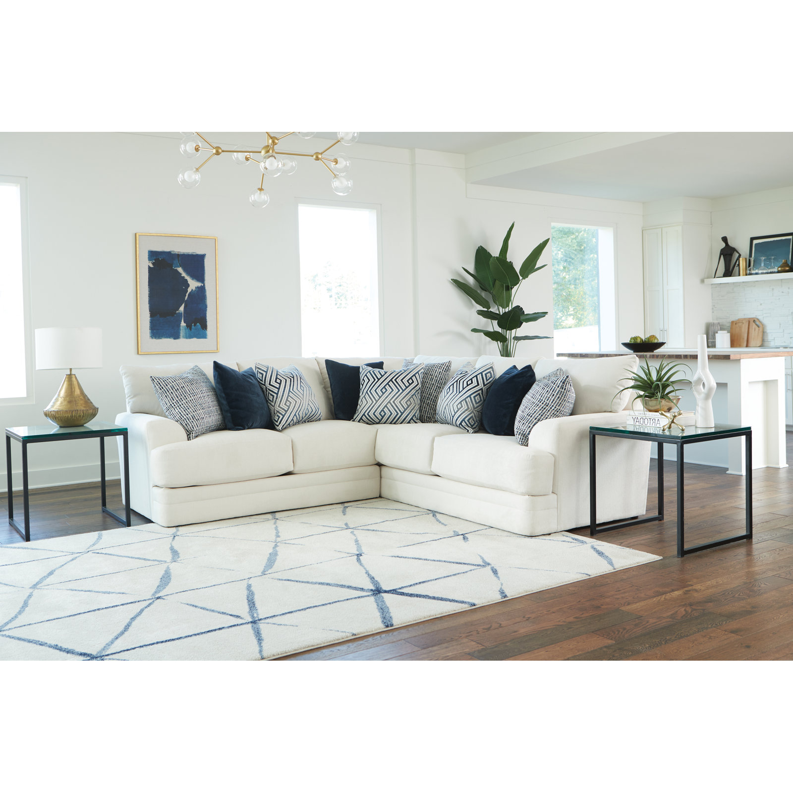 Mazekine Modular Upholstered L-Sectional