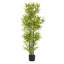 Bambou artificiel avec pot en plastique noir-1381411419-1381411398